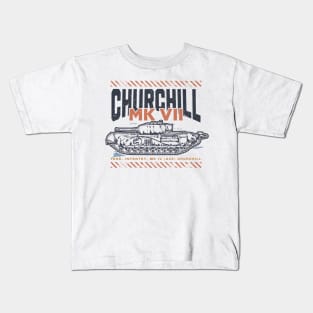 CHURCHILL MK VII | WW2 Tank Kids T-Shirt